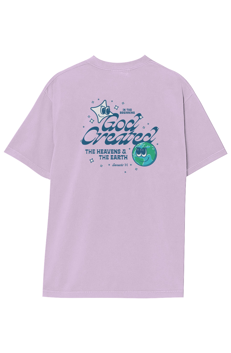 Genesis 1:1 — Garment-Dyed Crewneck Tee