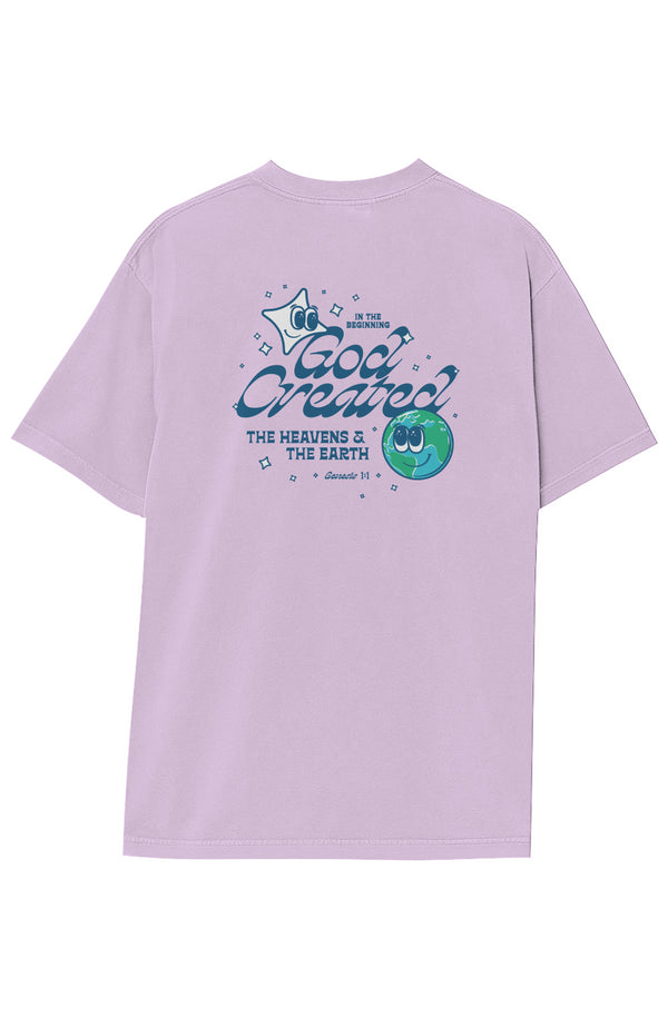 Genesis 1:1 — Garment-Dyed Crewneck Tee